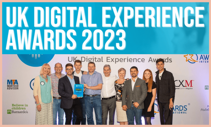 The UK Digital Experience Awards 2023 are OPEN
