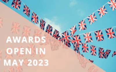 Awards Open in May 2023